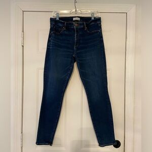 LOFT Dark Blue Women's Skinny Jeans. Size 10/30. EUC